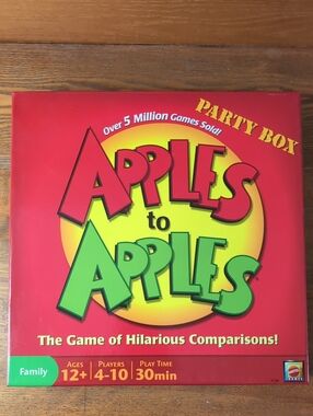 Mattel Apples to Apples Party Box - Red & Green